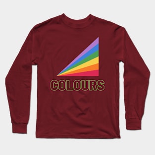 rainbow colours Long Sleeve T-Shirt